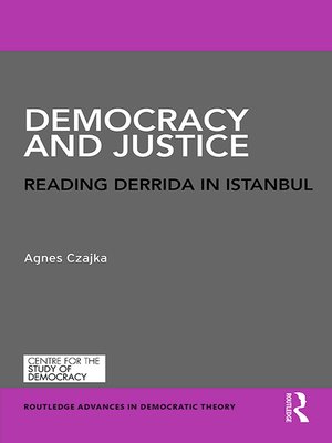 cover image of Democracy and Justice